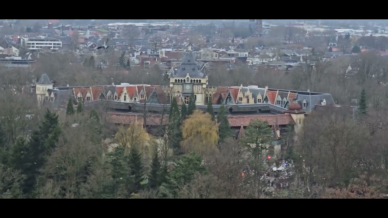 Efteling Pagode Parkübersicht von oben