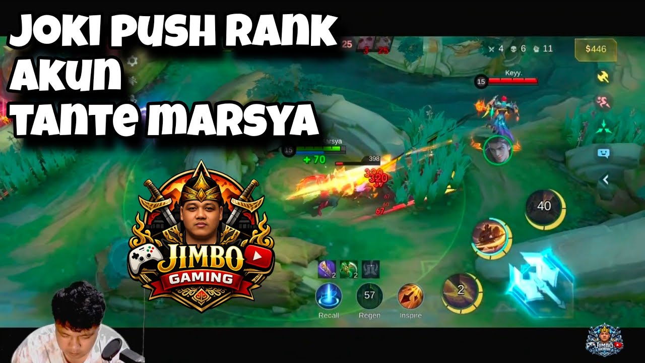 Meskipun Begitu... Aku Tidak Akan Pernah Berhenti Joki Push Rank Akun Tante Marsya.... 