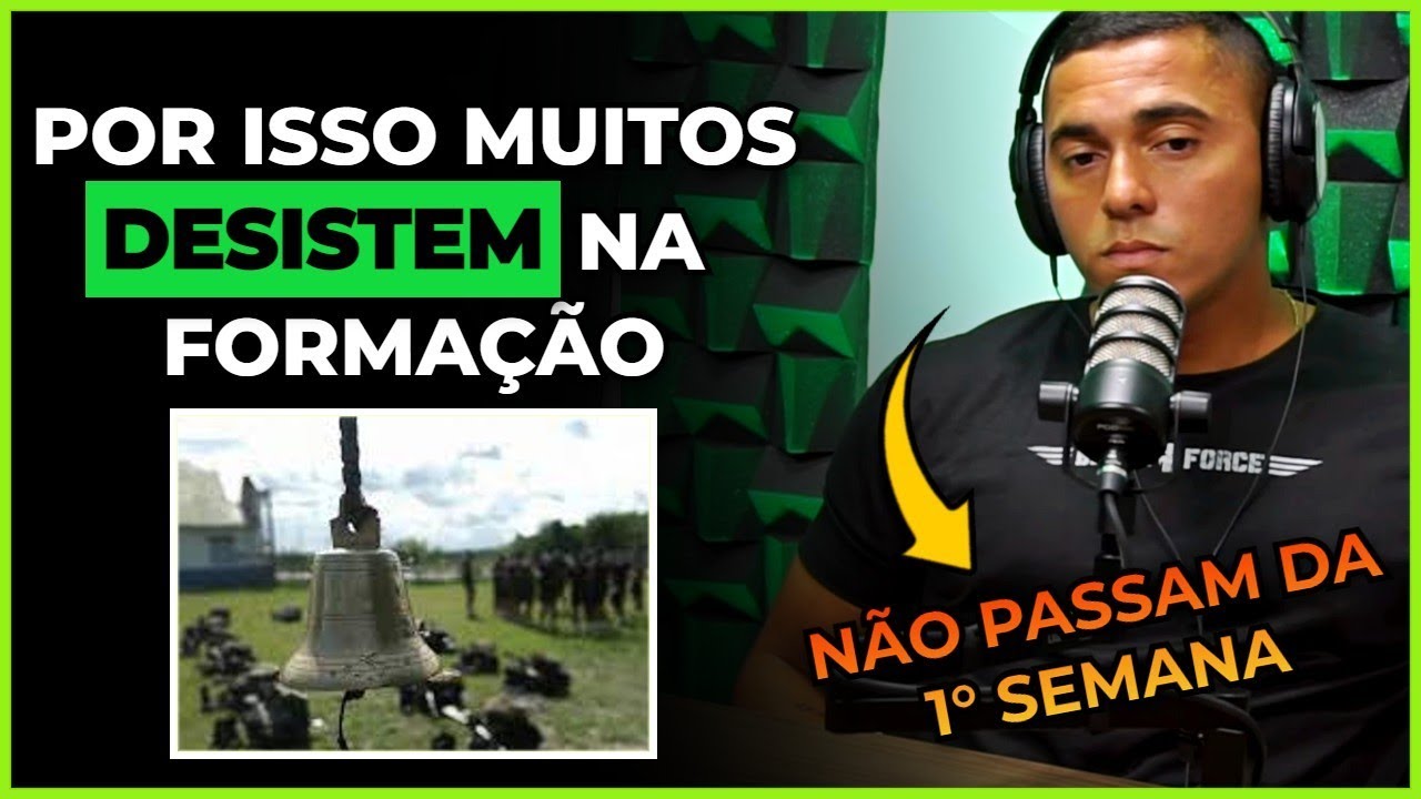 Forma&ccedil;&atilde;o De Fuzileiros Navais N&Atilde;O &Eacute; PARA QUALQUER UM ! Podcast Fuzileiro Real