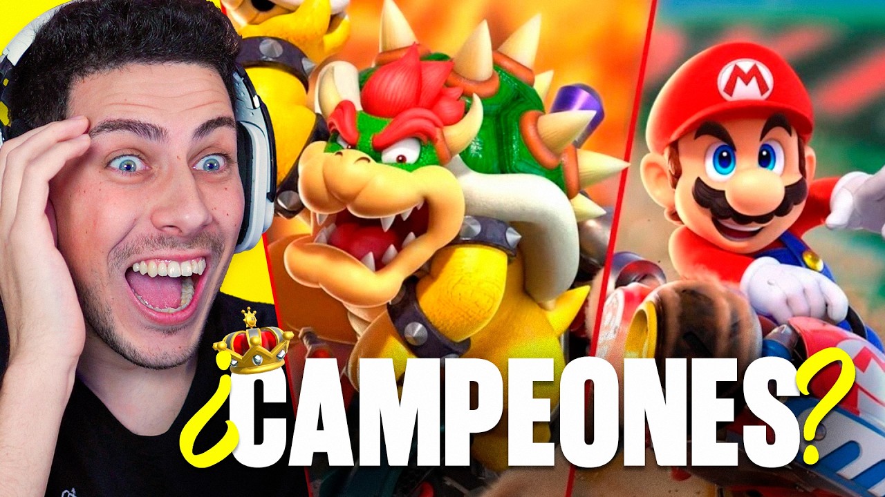 Así es una FINAL INTERNACIONAL de Mario Kart