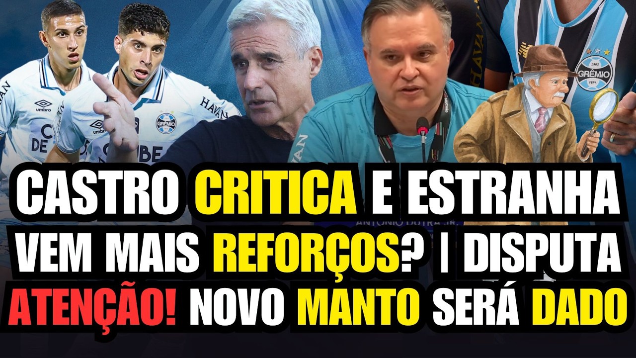 NEGOCIAÇÃO ENCERRADA | A CRÍTICA DE LUIS CASTRO | MONSALVE FELIZ | SEM MAIS REFORÇOS | NOVO CAMISA