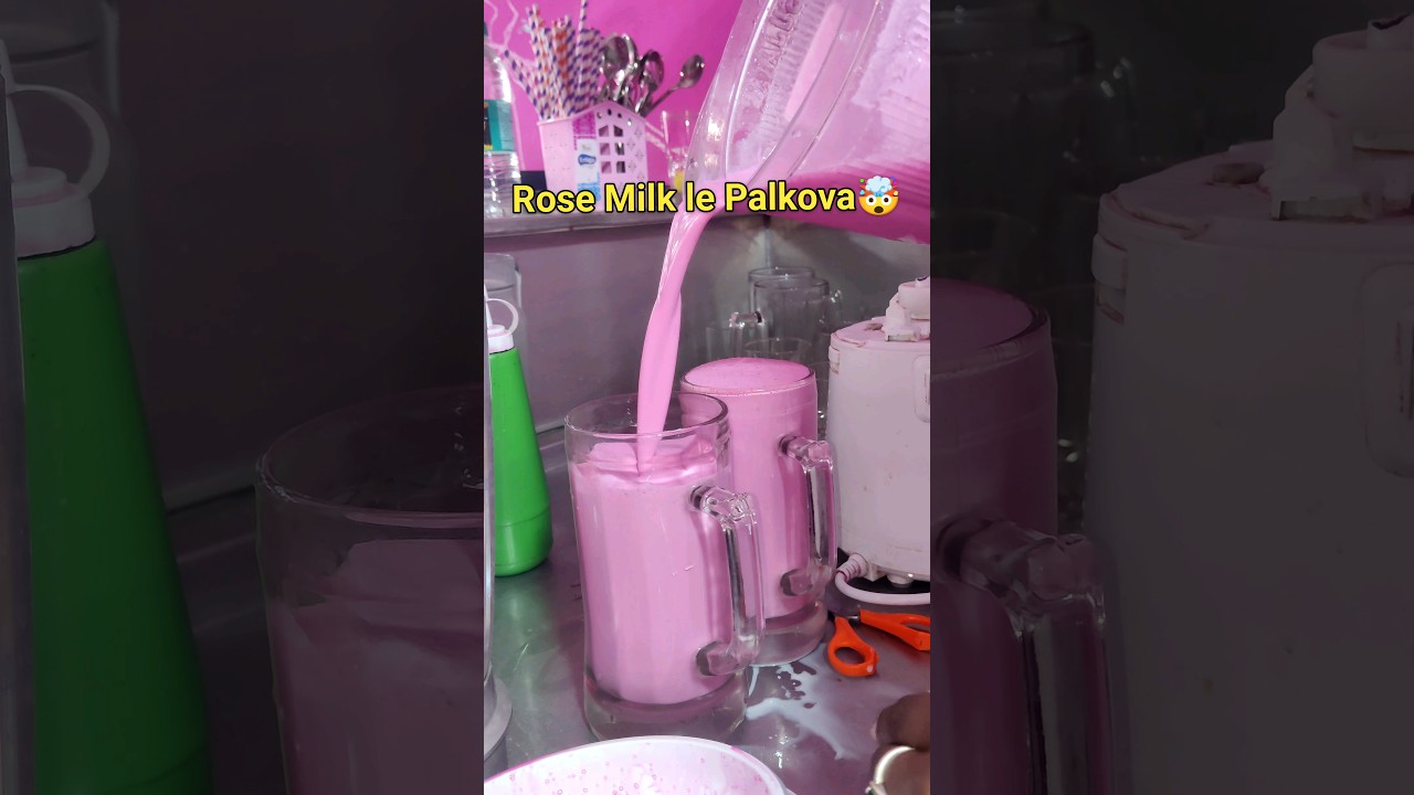 😍*ROSE MILK Le PALKOVA* Aaa⁉️🤯🤯🌟🌟 #shorts