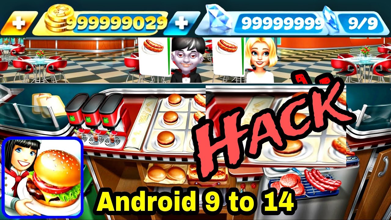 Cooking Fever Restaurant Game Hack | Unlimited Coins and Gems Config File