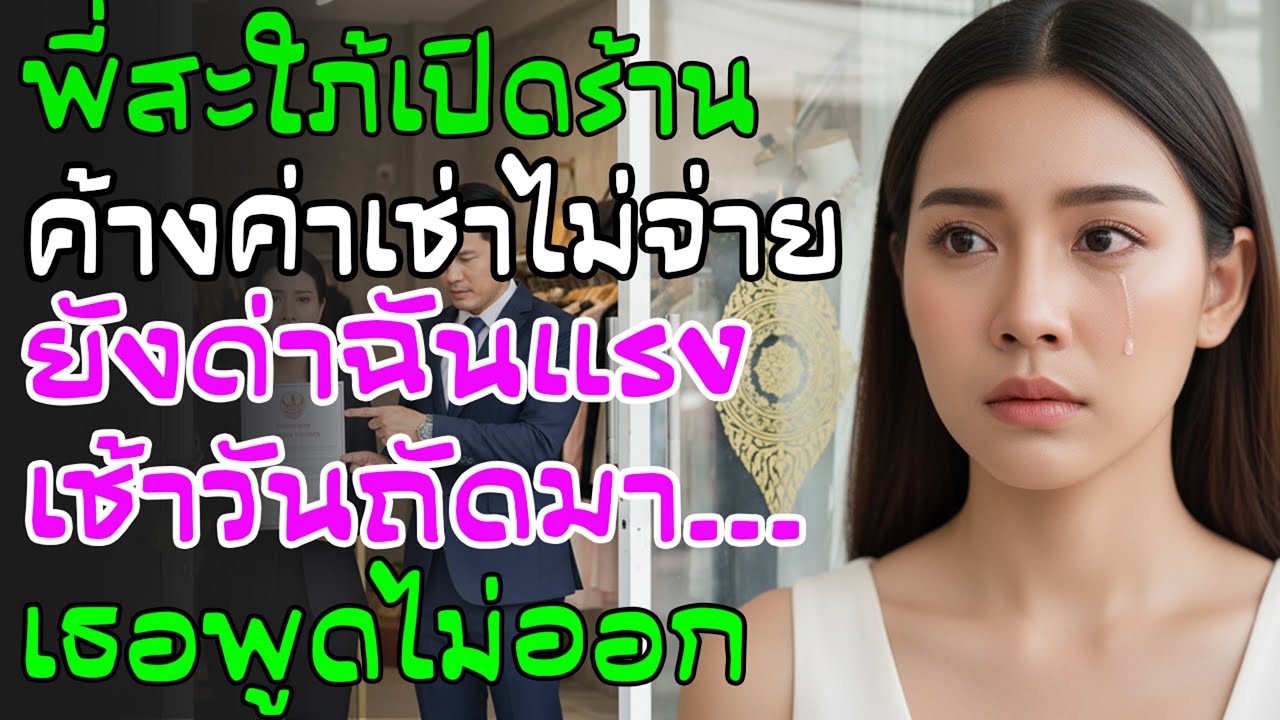 พี่สะใภ้เบี้ยวค่าเช่าตึกแม่ ด่ากราด 