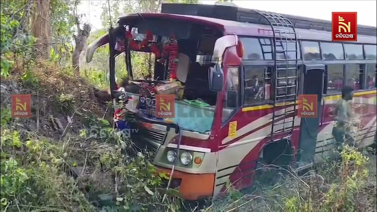 Bus Accident in Mohana: Passenger Bus Crashes into Hill; Over 20 Injured | NandighoshaTv