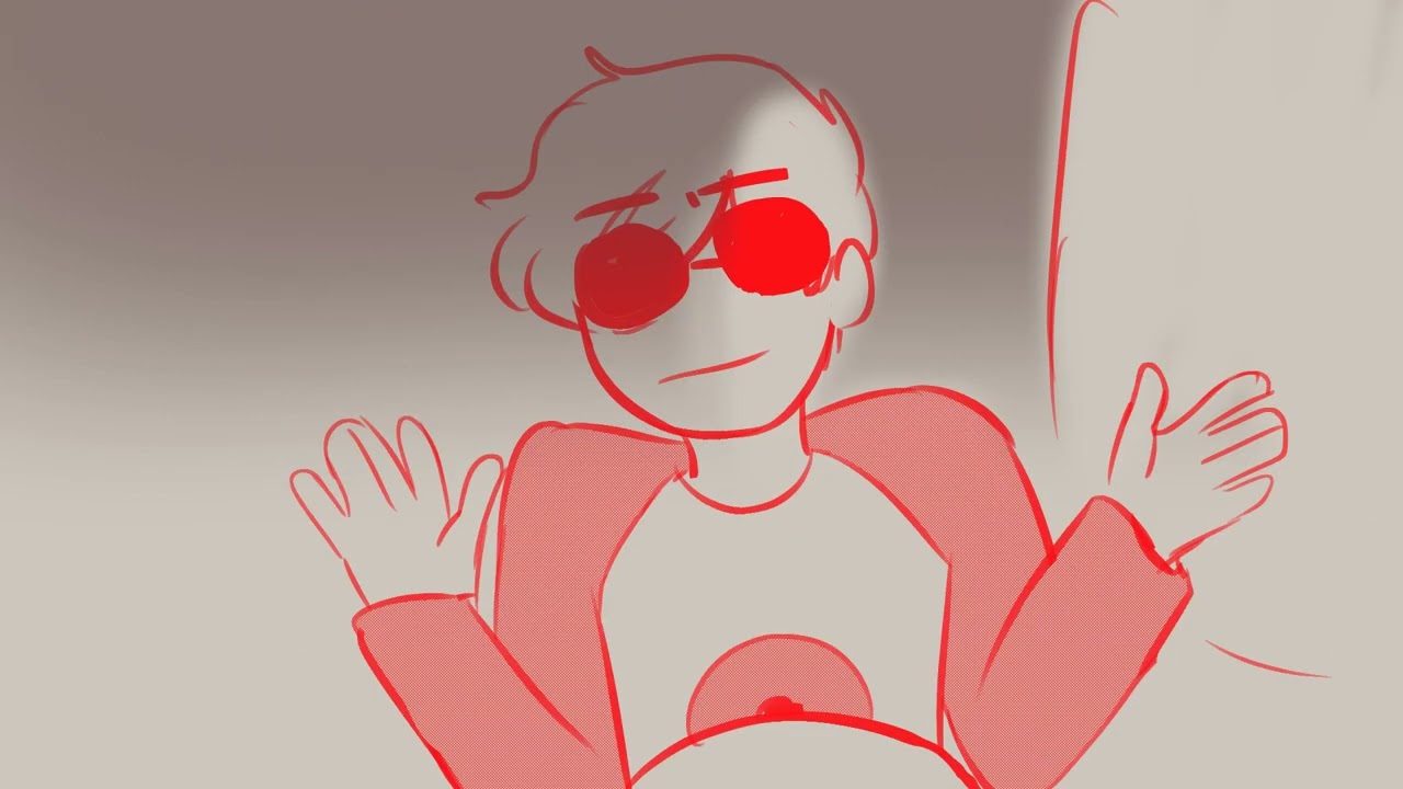Dave Strider eats a burger || Homestuck Animatic