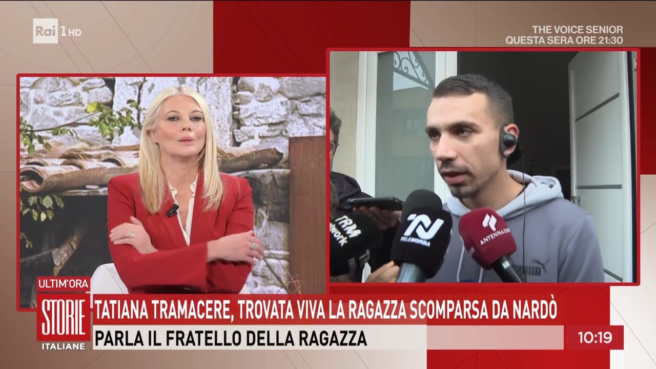 Parla il fratello di Tatiana, la ragazza scomparsa da Nardò - Storie italiane 05/12/2025