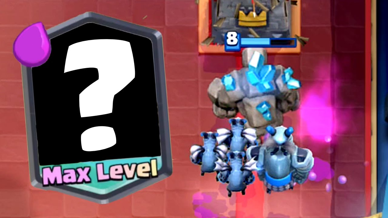 Clash Royale - MAXING A LEGENDARY! Big Trophy Push