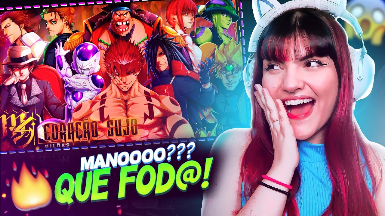 SURPREENDEU MUITO!!😱  - Vilões (Animes) - Coração Sujo | M4rkim
