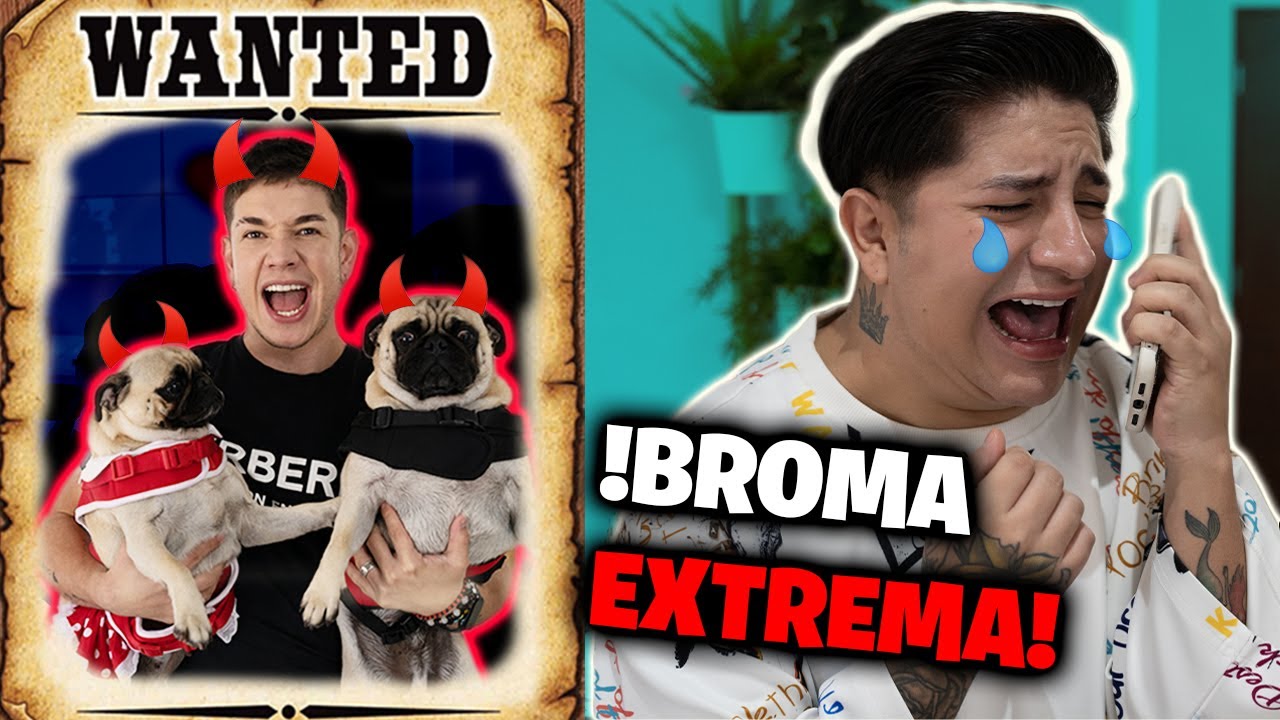 Broma a mi novio se robaron los perros ( me los lleve a un spa) lalo zapien