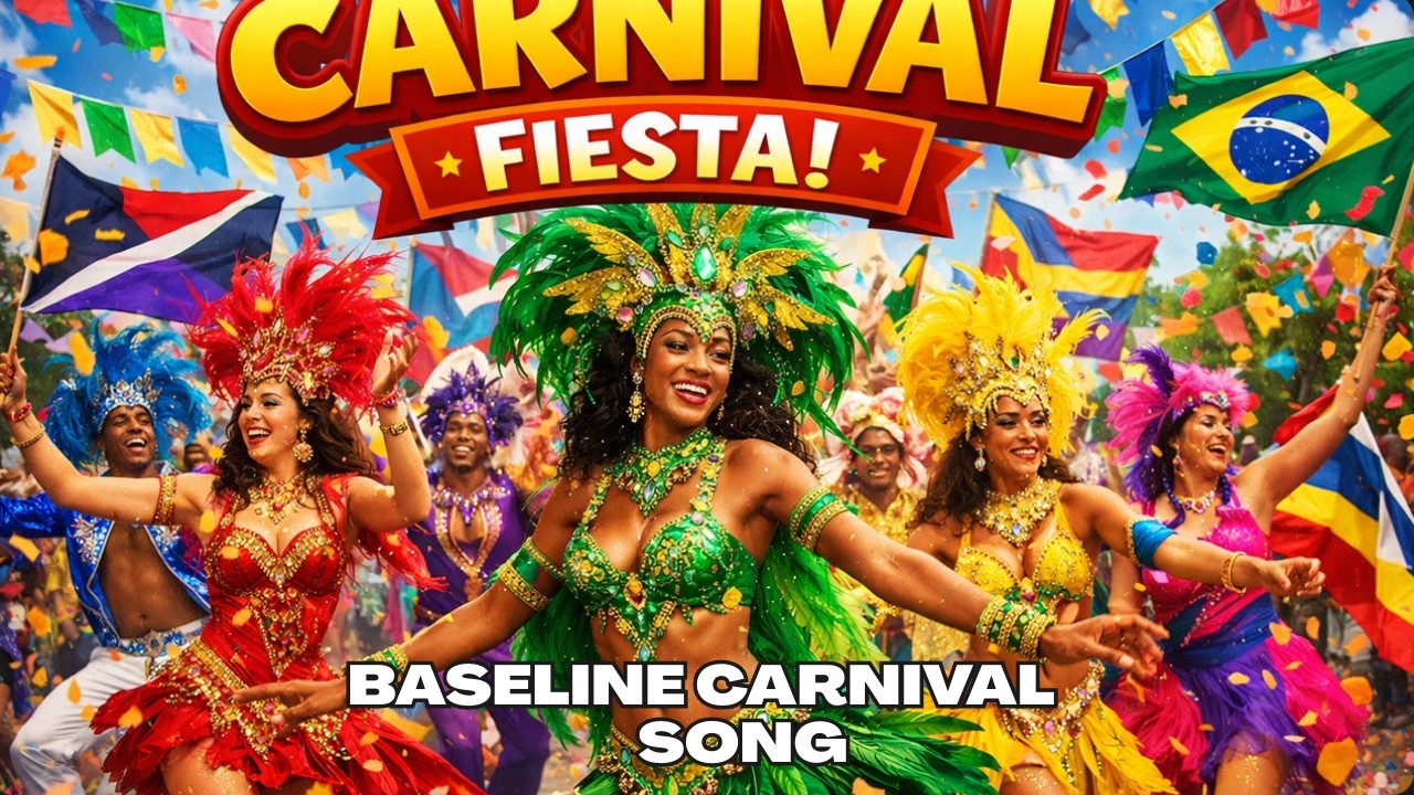 CARNIVAL BASSLINE 🔥 Caribbean Party Music | Soca & Festival Dance Vibes