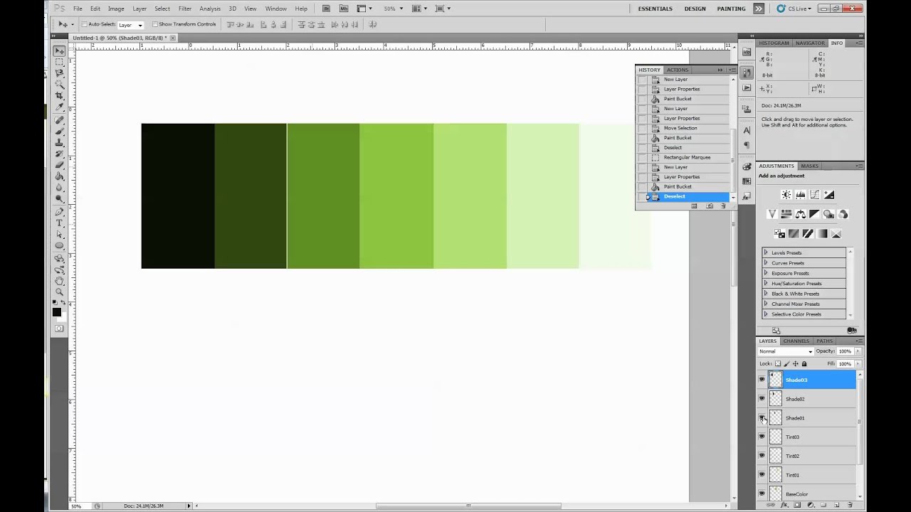 Creating Monochromatic Color Scales