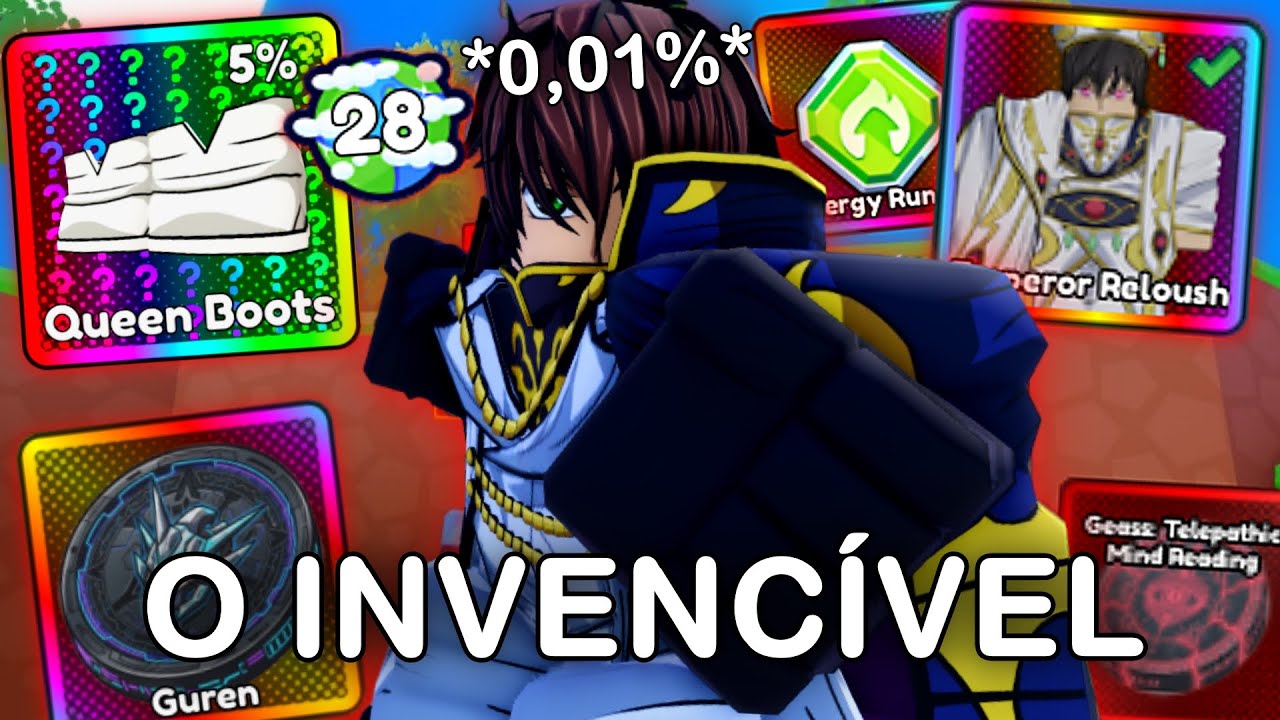 A QUEBRADA ATUALIZAÇÃO do ANIME ETERNAL... multiplicador infinito de energia! (noob a top global)