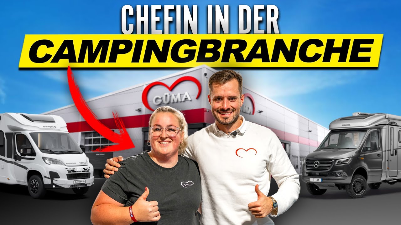 Deutschlands jüngste Wohnmobilunternehmerin? Als Frau in einer Männerbranche