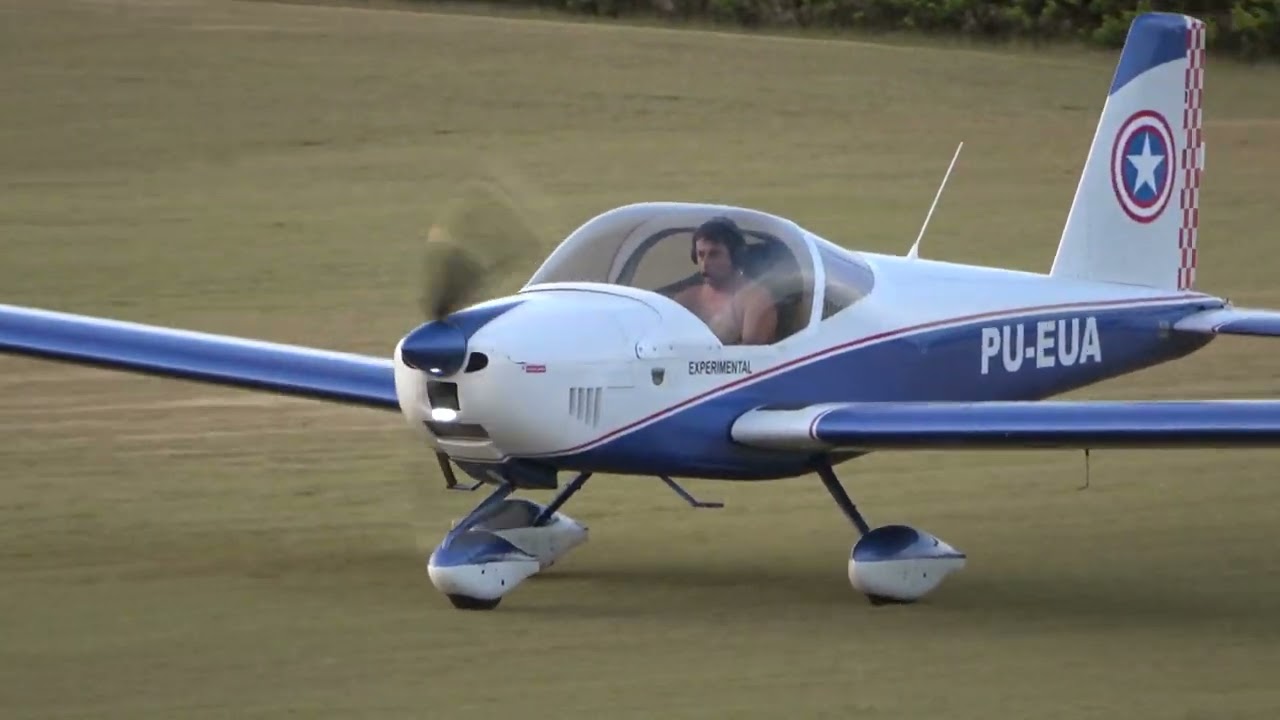 Sexta feira - fim de tarde em Aeroquadra. Hora de voar !!!