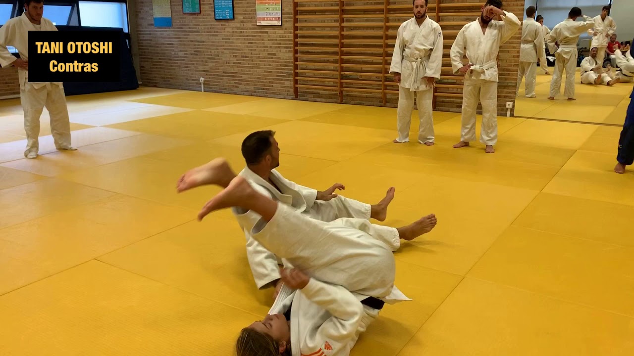 Técnicas del Judo. Tani Otoshi