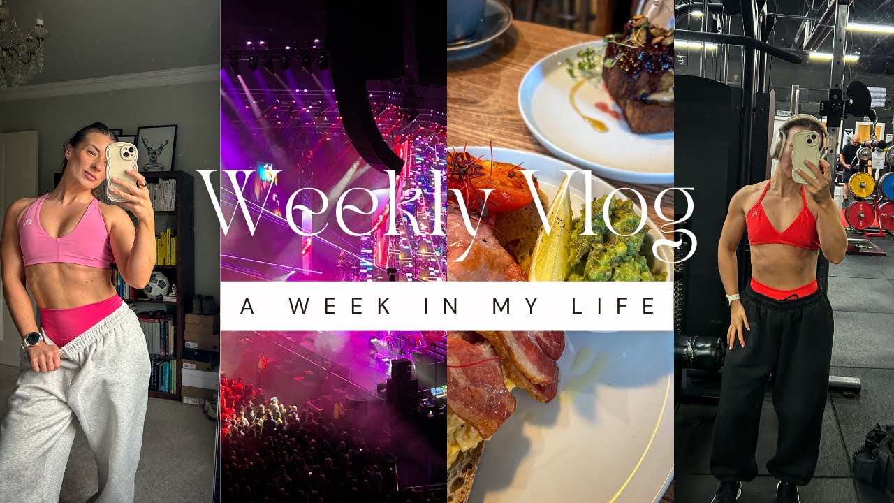 A week in my life | O2 Concert Night, Gym sessions & coaching updates.