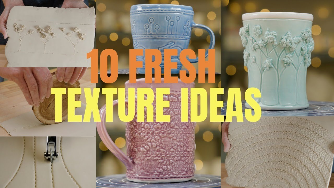 10 Fresh Texture Ideas for Pottery - Creative Ways to Add Texture to Your Pots!