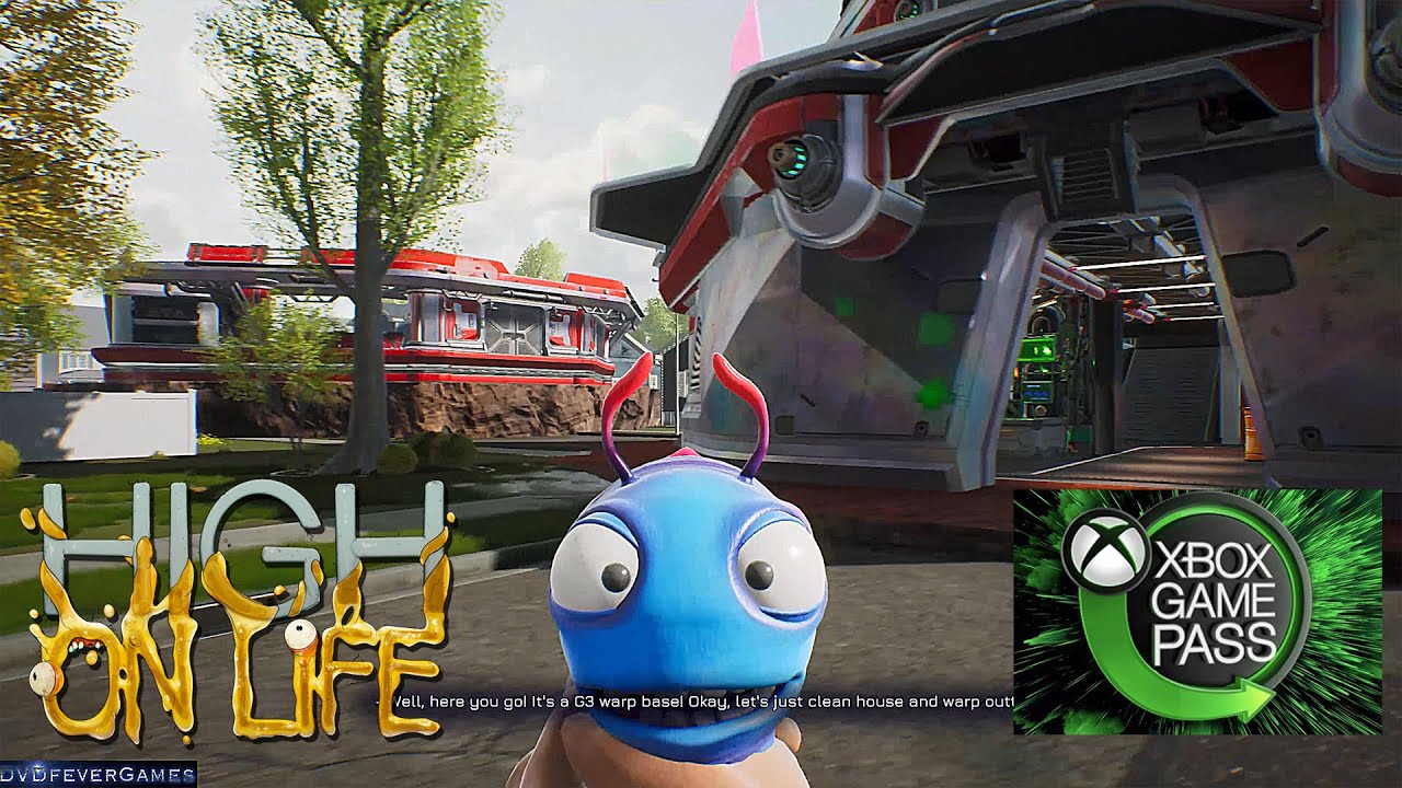 High On Life - Gameplay - Xbox Game Pass - PC (4K UHD 60fps) - DVDfeverGames