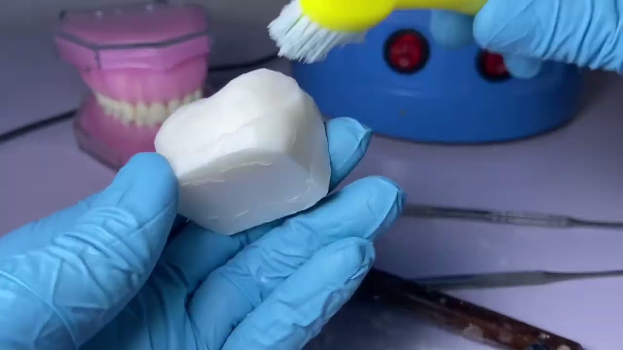 MANDIBULAR FIRST MOLAR (SOAP CARVING) #dentalstudenteducation #dentaltechnician #dentistry #somali