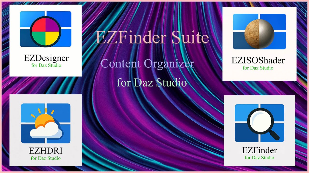 Ready to Ship! EZFinder Suite For Daz Studio Part 8 | Ez3DTv