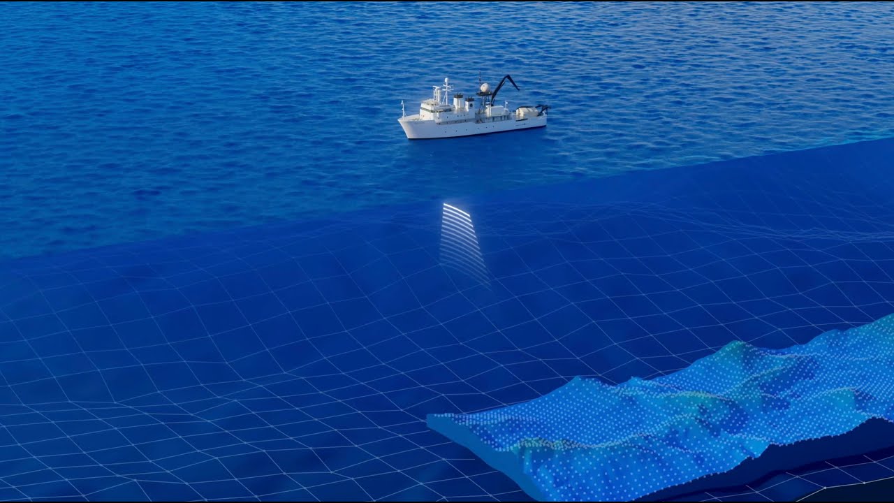 Mapping the seafloor with the Multibeam Echosounder