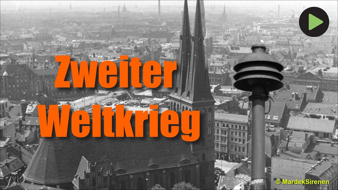 Sirenenalarm im Zweiten Weltkrieg - Berlin 1945 | Fm Si 41