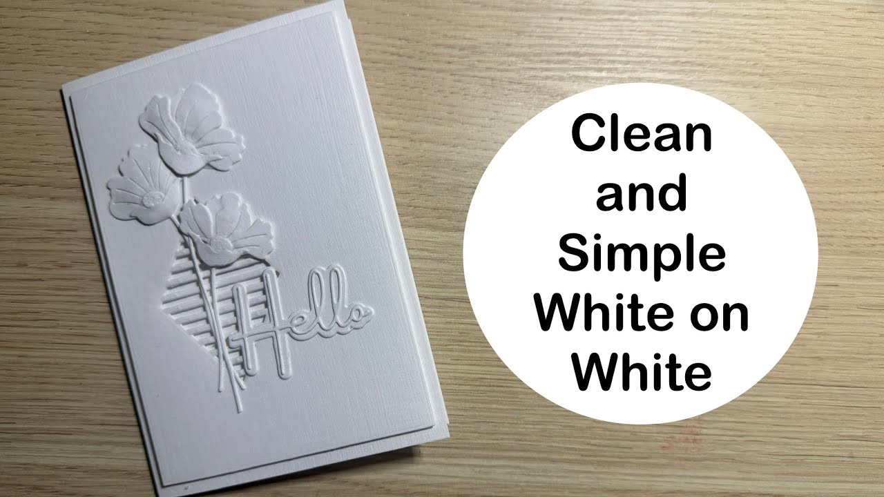 Clean and Simple White on White