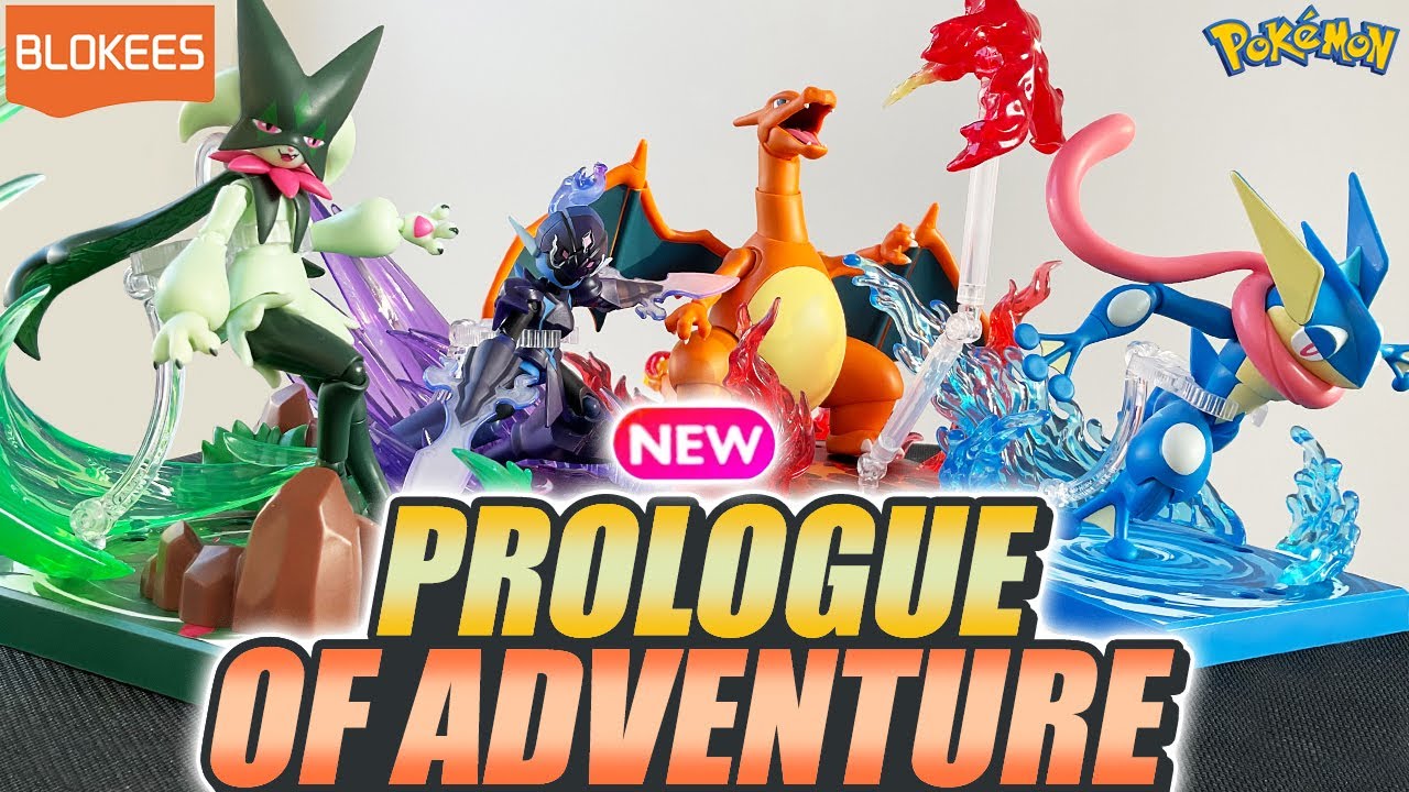 MUST HAVE ! These POKEMON Figures are AMAZING ! - Pokemon Blokees : Prologue of Adventure Unboxing
