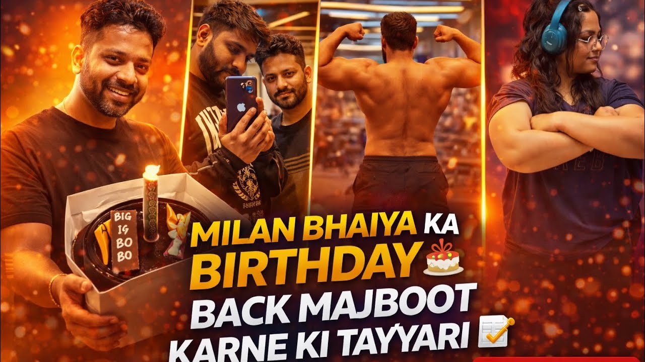 Milan bhaiya ka birthday saari planning fail 🤭