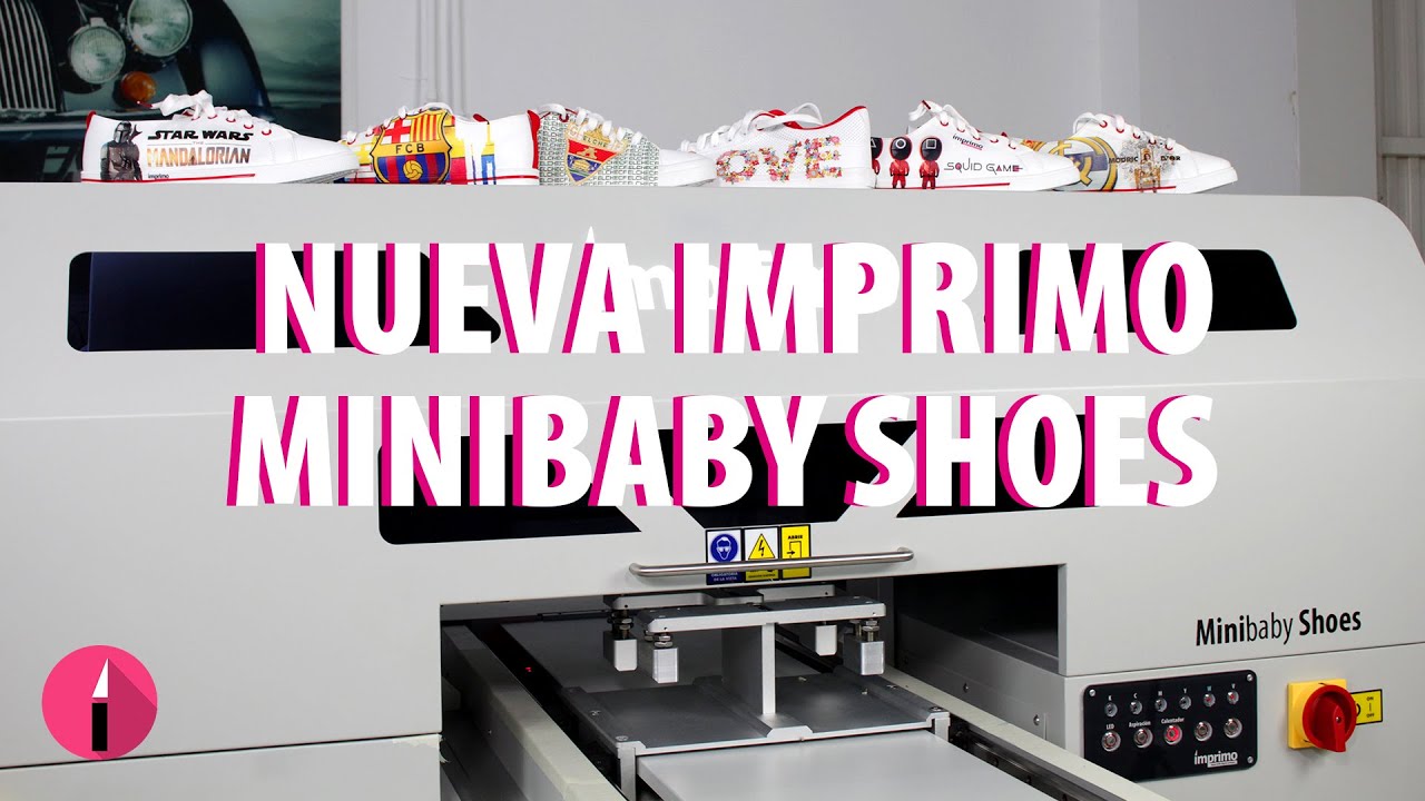 ¡NUEVA IMPRIMO MINIBABY SHOES UV LED!