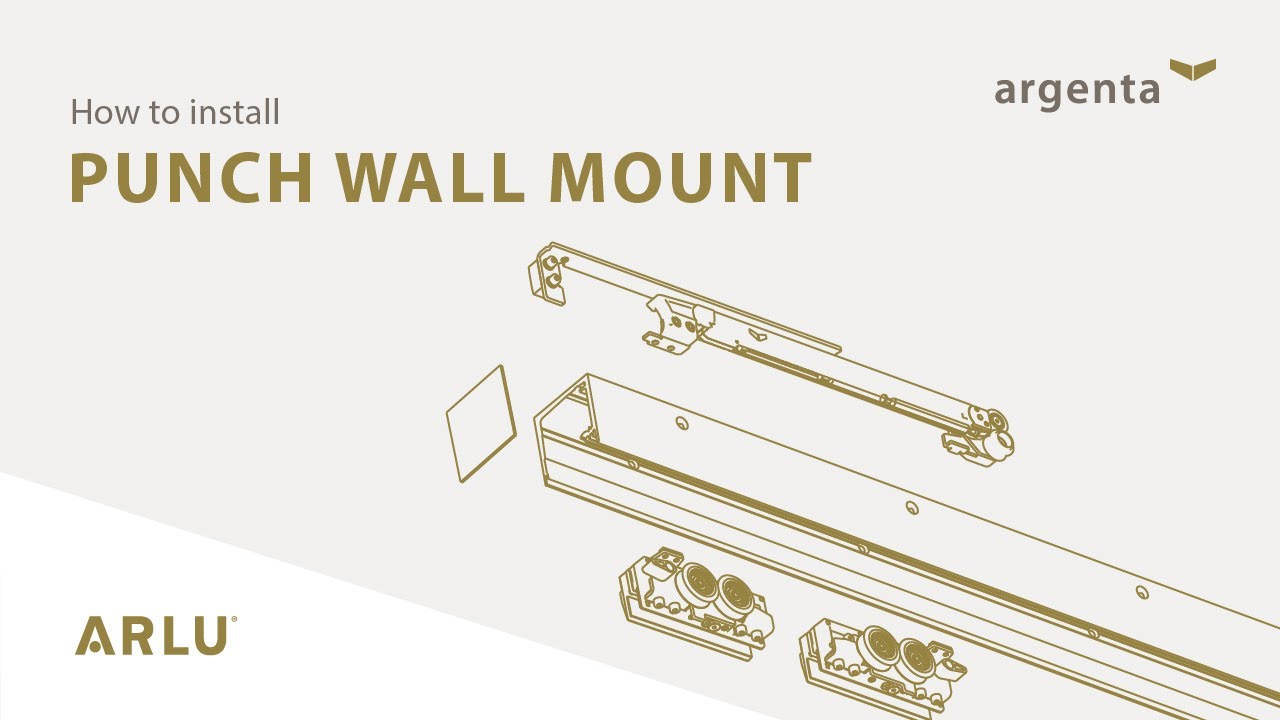 punch wall mounted: installation video (English version)