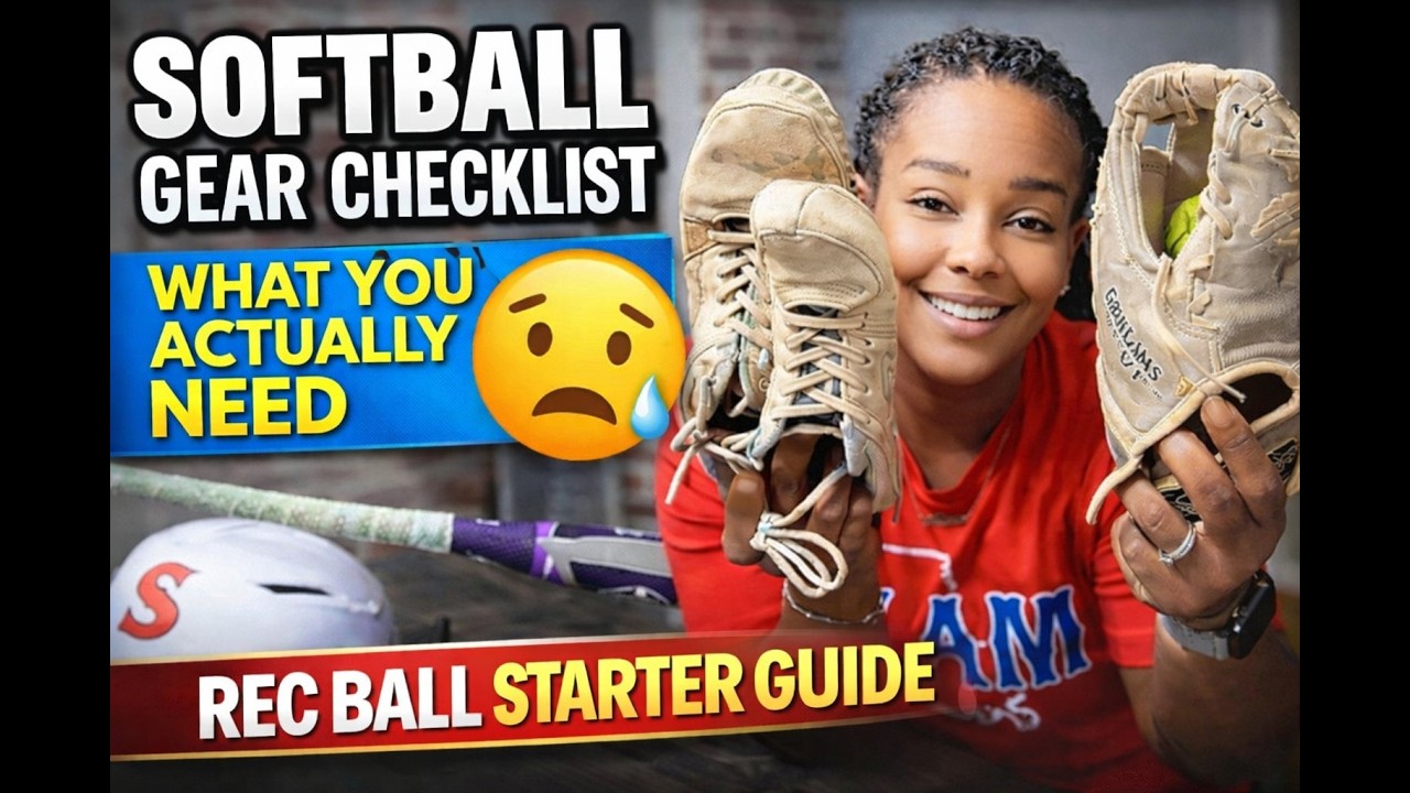 Girls Rec Ball Softball Equipment Checklist | What You Actually Need (And What You Don’t!)