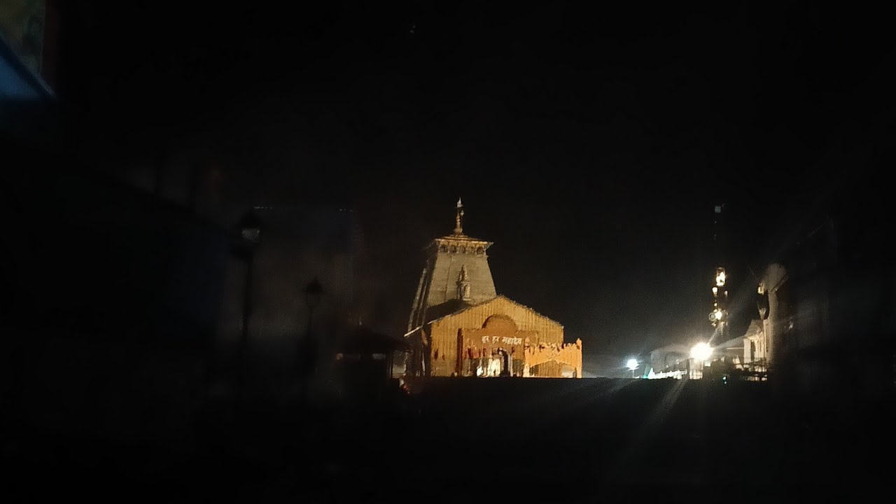रात्रि दर्शन केदारनाथ धाम live|