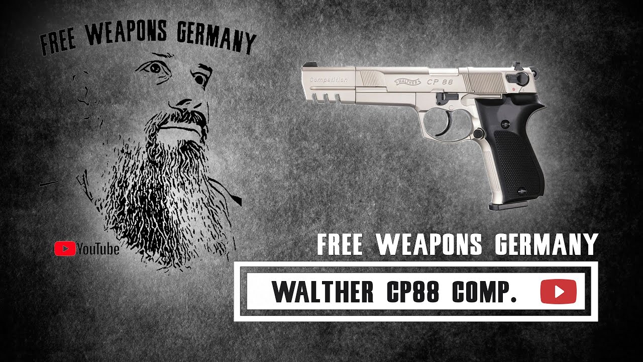 FWG - Walther CP88 Competition CO2 mit Schusstest & Speedloader
