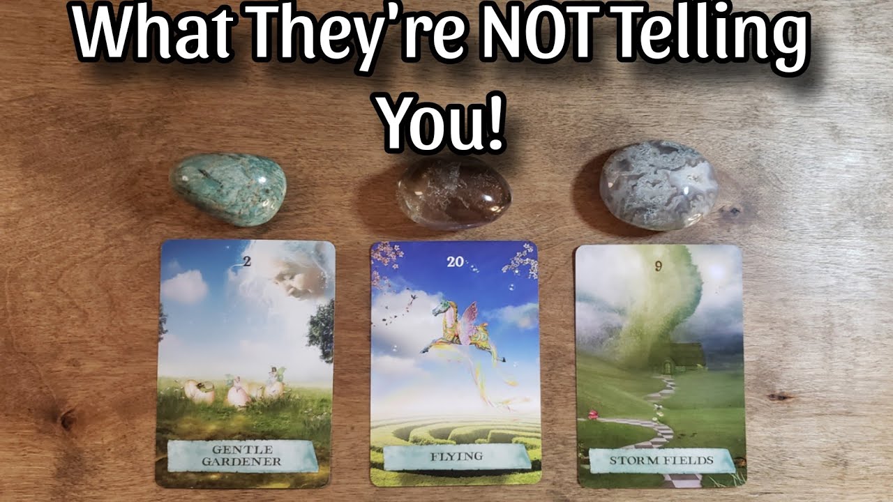 🤐🔮 What They're Not Telling You! 💯🔮 Pick A Card Love Reading