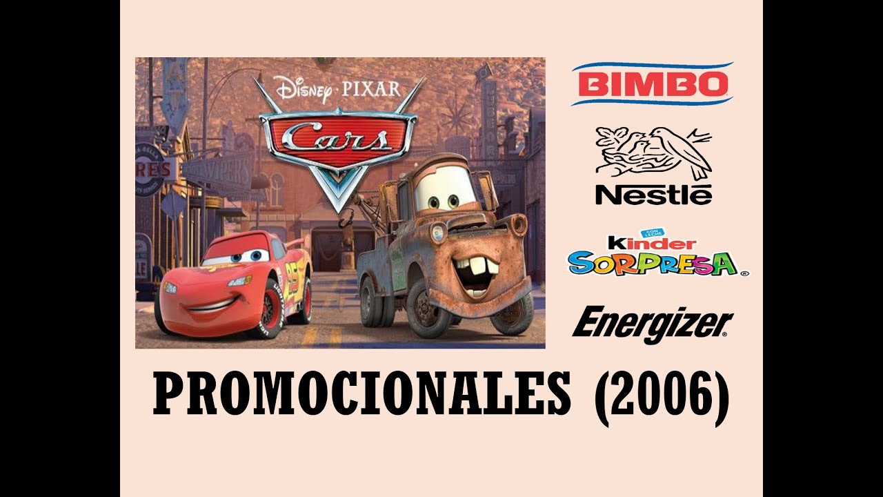 Promocionales De Cars (2006) [ES]