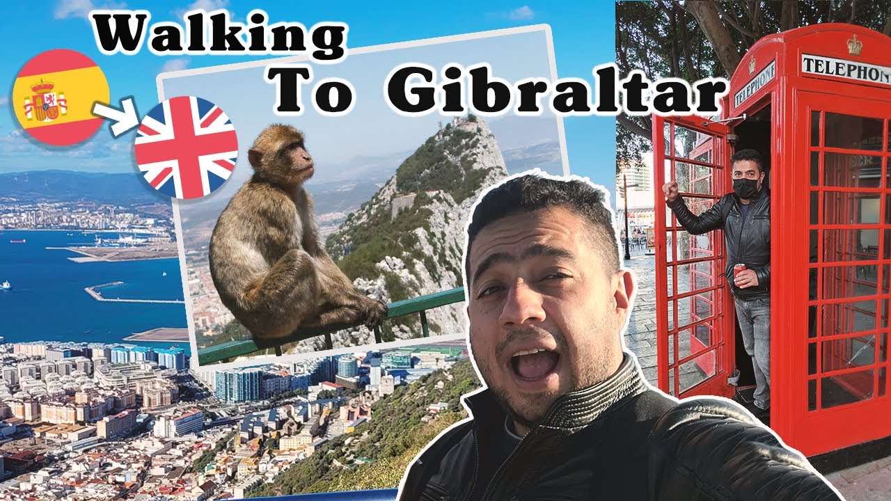 Gibraltar Walkthrough: Spain to Great Britain Adventure (지브롤터 여행)