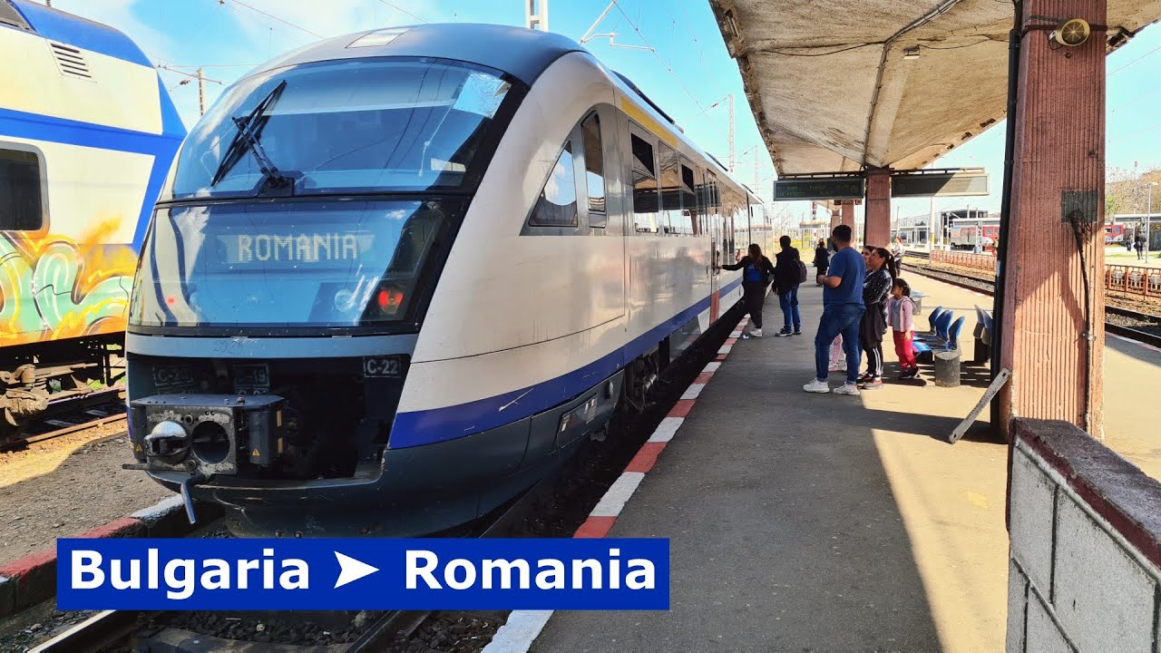 ПОЕЗД БОЛГАРИЯ - РУМЫНИЯ / Из Видина в Крайову