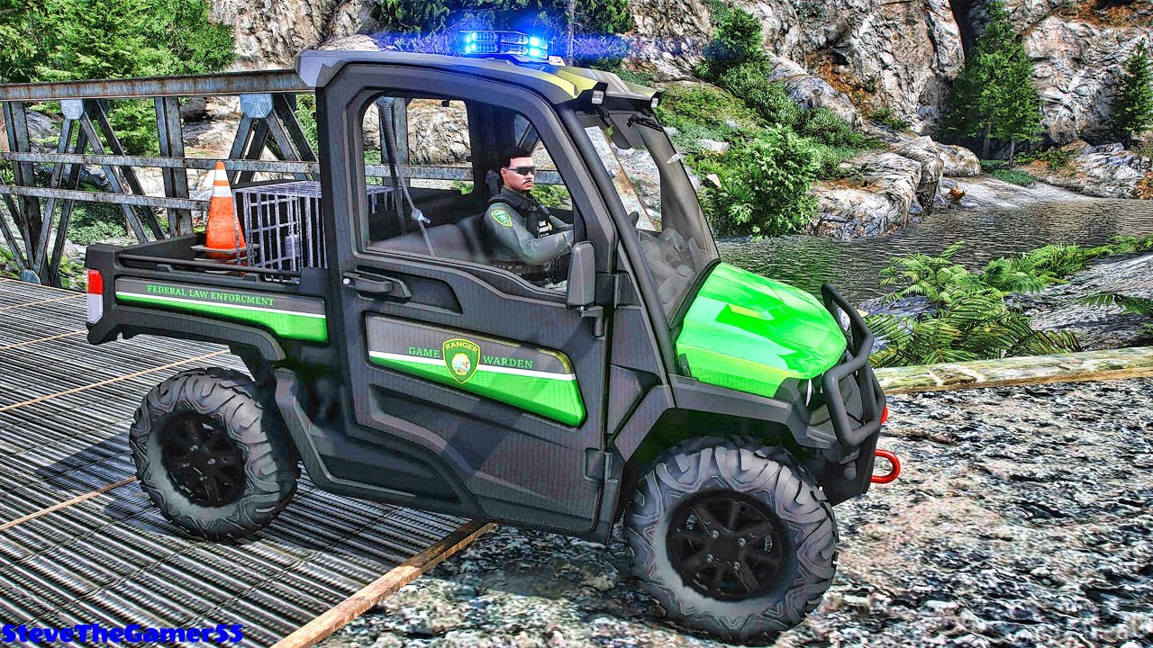 Playing GTA 5 As A POLICE OFFICER Park Ranger Patrol| GTA 5 Lspdfr Mod| #lspdfr