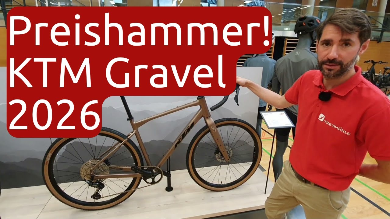 KTM Gravel Bikes 2026 - Modellüberblick - Highlights / Tretmühle Stuttgart