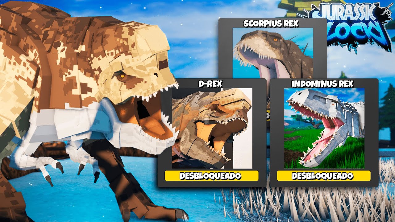 COMO CONSEGUIR INDOMINUS, D-REX E MAIS ULTRA RÁPIDO EM 2026!! | ROBLOX Jurassic Blocky