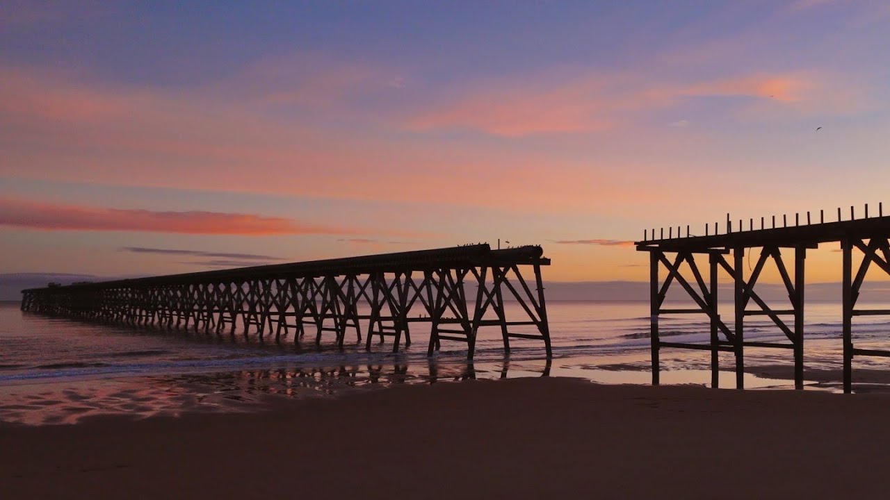 Sunrise at Steetley Pier | Abandoned Industrial Relic