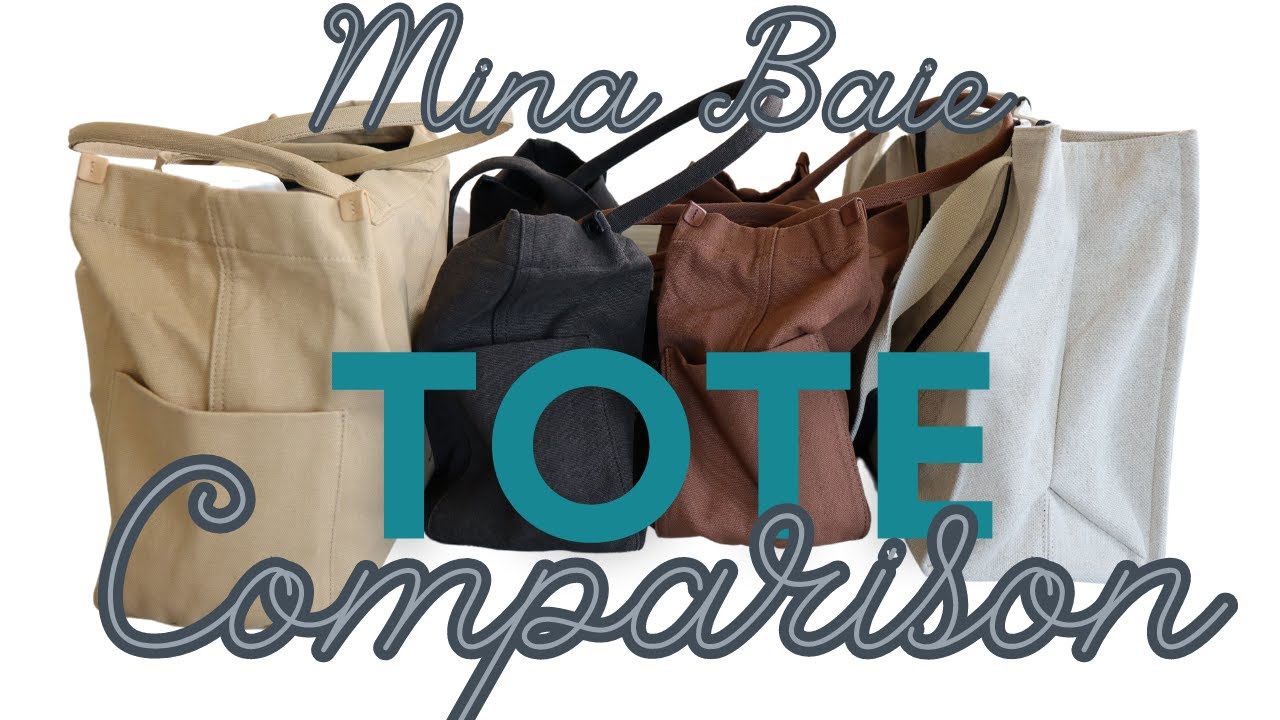 Mina Baie Tote Comparison | Jude, Jude Midi and Beesh Bag