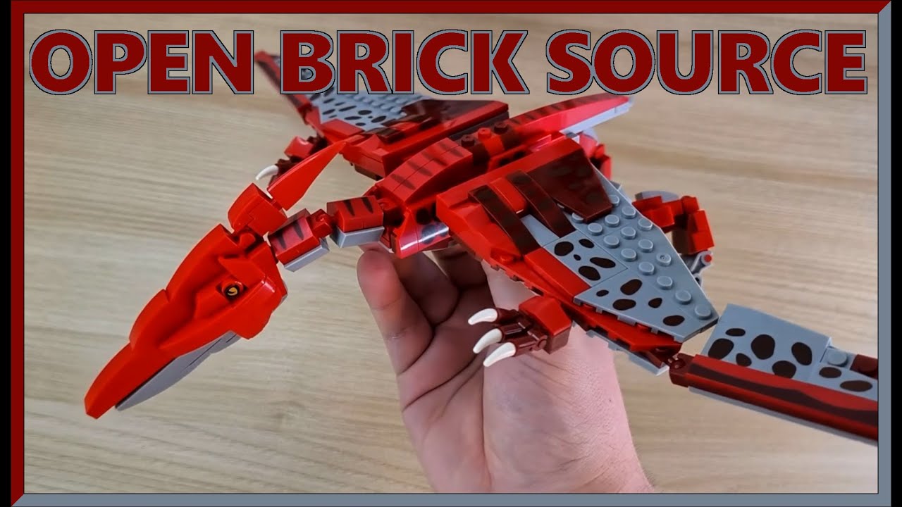Ein Teil meiner Kindheit gut umgesetzt oder eine Entt&auml;uschung? OPEN BRICKS OB-WS0445 Pterosaur