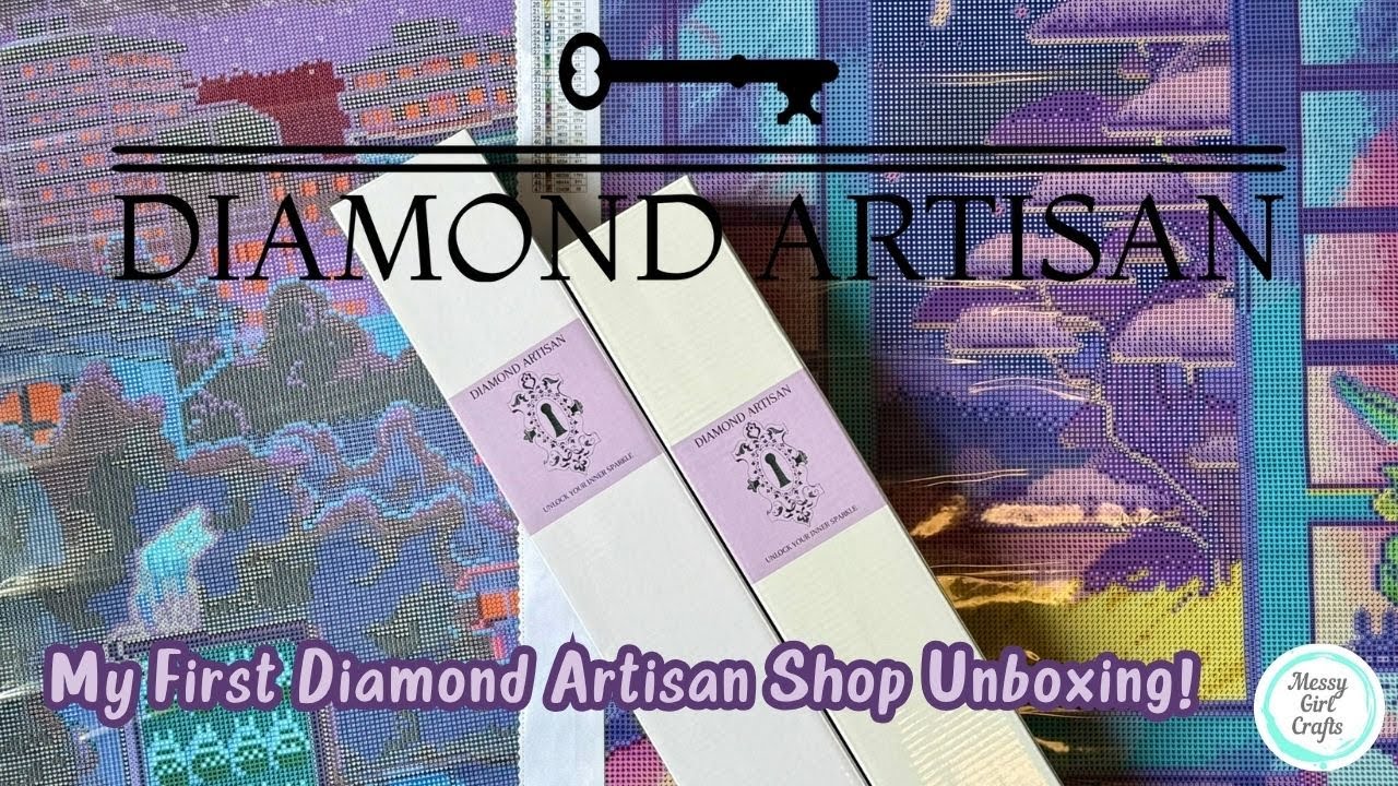 Unboxing My First 2 Kits From Diamond Artisan Shop!