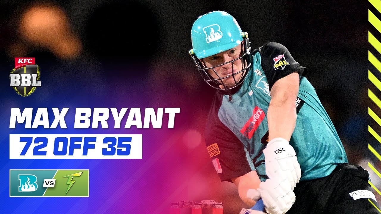 Max Bryant's Match-Winning Knock Against The Thunder | #BBL14