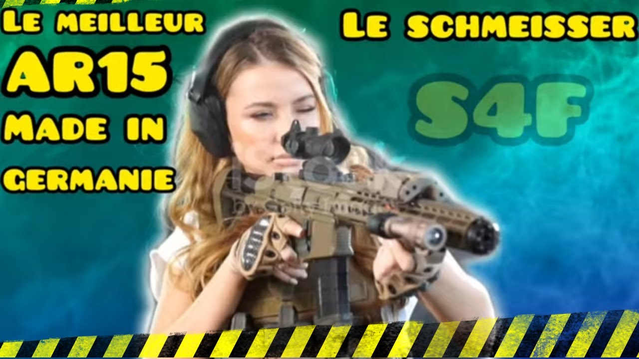 LE MEILLEUR AR15 made in germanie le schmeisser S4F #ar15nationtactical #armes #tir