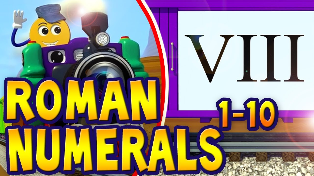 Counting Roman Numerals 1-10 | PicTrain™