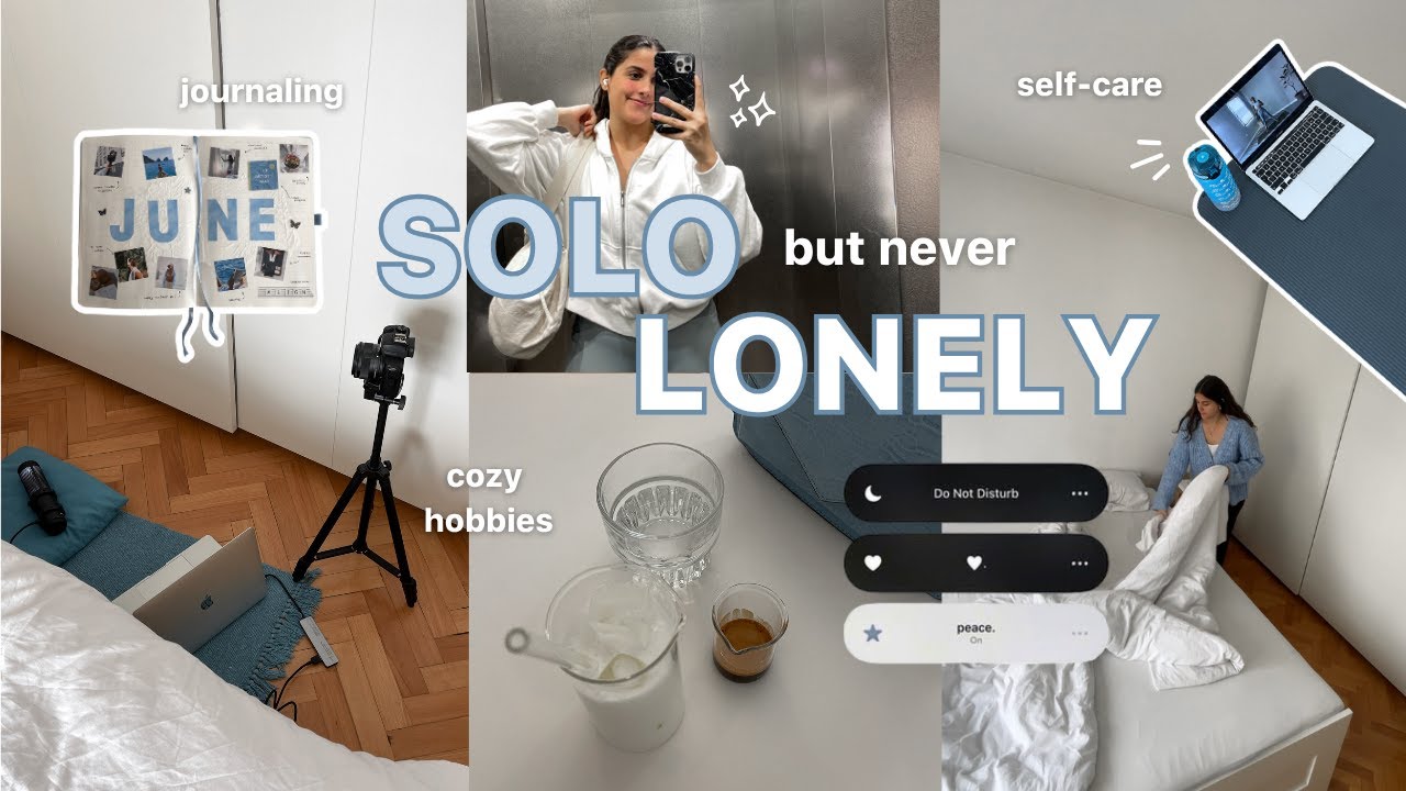 how to enjoy your own company: self-care, cozy hobbies, & journaling | happiness diaries_19